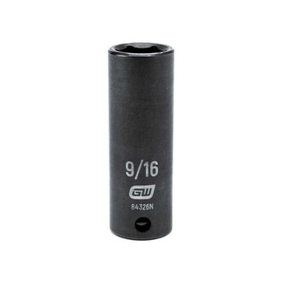 Picture of Gearwrench® 3/8" Drive 6 Point 9/16"Deep Impact Socket Part# - 84326N