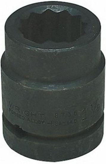 Picture of Wright Tool 1" 1"Dr Standard Impactsocket 12-Pt Part# - 8732