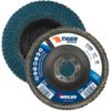 Picture of Weiler® 4-1/2" Tiger Angled Flapdisc  60Z  7/8" A.H. Part# - 51301