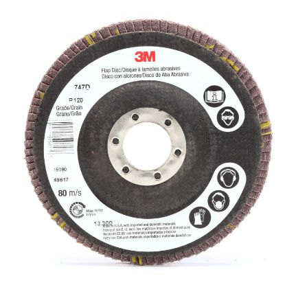 Picture of 3M™ 747D 60 4-1/2 X 7/8In T27 10 Dc Part# - 7000028344