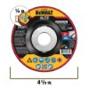 Picture of Dewalt® 4-1/2" Steel Ceramic Abrasive Cut-Off Wheel Xp Part# - Dwa8908F