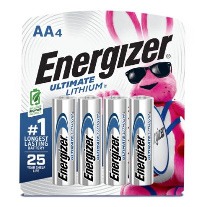 Picture of Energizer® Enr L91Sbp-4.H6 Lithiumaa-4 Emod Part# - L91Sbp-4