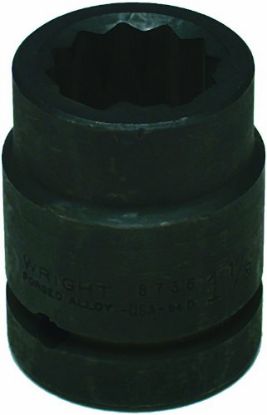 Picture of Wright Tool 1" Dr. 12 Pt. Standard Impact Sockets Part# - 8736