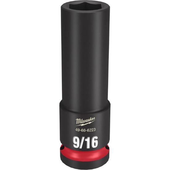 Picture of Milwaukee® Tool 1/2 Dr 9/16 Deep Impactsocket Part# - 49-66-6223