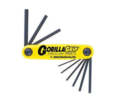 Picture of Bondhus® .050-3/16" Gorilla Gripfoldup Tool Set Part# - 12591