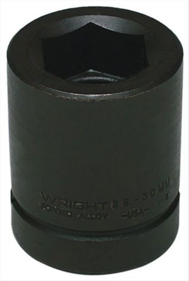 Picture of Wright Tool 1"Dr 19Mm 6Pt Standard Metric Impact Sock Part# - 88-19Mm