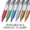 Picture of Sharpie® Sharpie Metallic Silver2 Ct Fine Tip Marker Part# - 39108Pp