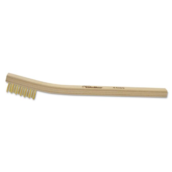 Picture of Weiler® Bh-37-B Brass Sm Hand Wire Scratch Brush .006 Part# - 44189