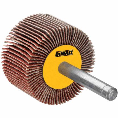 Picture of Dewalt® 2" X 1" X 1/4" Hi Performance 80 Grit Flap Wheel Part# - Dafe1F0810