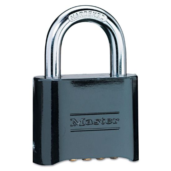 Picture of Master Lock® Diecast Resettable Padlock Part# - 178Blk