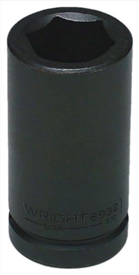 Picture of Wright Tool 1-1/8" 3/4"Dr 6Pt Deep Impact Socket Part# - 6936