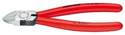 Picture of Knipex 6-1/4" Diagonal Flush Cutters For Plastics Part# - 7201160