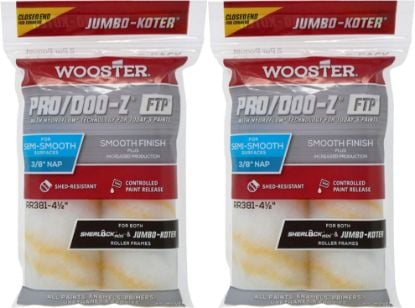 Picture of Wooster 4-1/2 Jumbo-Koter Pro/Doo-Z Ftp 3/8 2Pk Mini Part# - 0Rr3810044