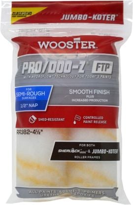 Picture of Wooster 4-1/2 Jumbo-Koter Pro/Doo-Z Ftp 1/2 2Pk Mini Part# - 0Rr3820044