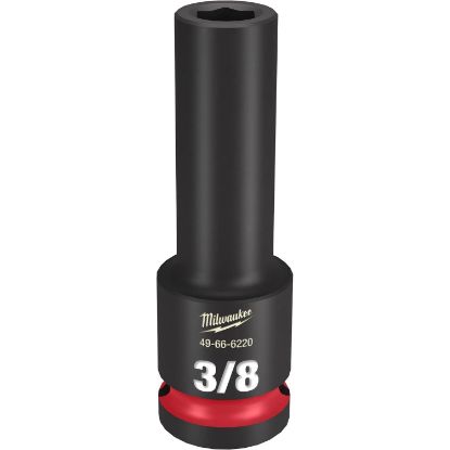 Picture of Milwaukee® Tool 1/2 Dr 3/8 Deep Impact Socket Part# - 49-66-6220