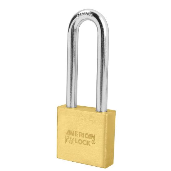 Picture of American Lock 6 Pin Tumbler Padlock Keyed Alike 3" Shackle Part# - A6572Ka-81400