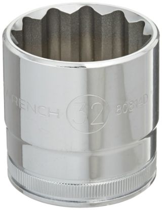 Picture of Gearwrench® 1/2" Drive 12 Point Standard Metric Socket 32Mm Part# - 80814D