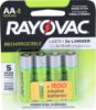 Picture of Rayovac® Rov Ld715-4.01 Rechargeaa 4Pk 1350 Mah Part# - Ld715-4