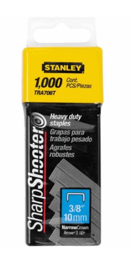 Picture of Stanley® 3/8" Heavy Duty Staple (Box/1000) Part# - Tra706T