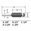 Picture of Bosch Power Tools 3/8" Laminate Trim Router Bit C.T. W/B.B. Part# - 85269M