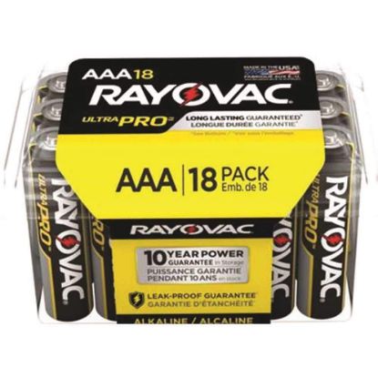 Picture of Rayovac® Rov Alaaa-18Pp.01 Ultrapro Aaa 18Pk Pp Part# - Alaaa-18Pp