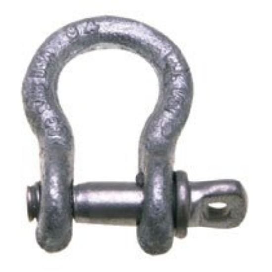 Picture of Campbell® 419 1/2" 2T Anchor Shackle W/Screw Pin Carbon Part# - 5410805