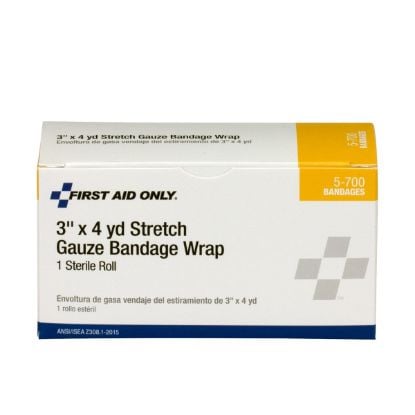 Picture of First Aid Only® 3"X4 Yd. Sterile Stretchgauze  1/Box Part# - 5-700-001