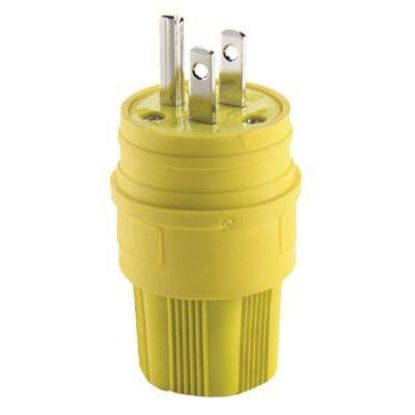 Picture of Eaton Crouse-Hinds 15 Amp Ylw Plug Industrial Watertight Elastomeri Part# - 14W47