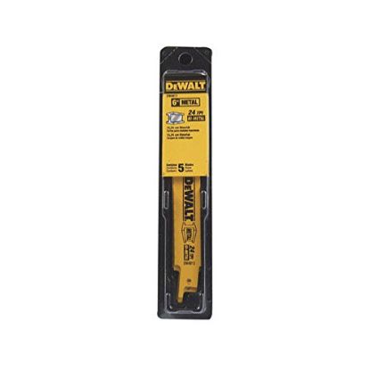 Picture of Dewalt® 6" 24Tpi Bi-Metal Metal Part# - Dw4813