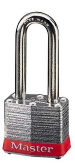 Picture of Master Lock® 4 Pin Tumbler Padlock Keyed Alike W/1-1/2" Sh Part# - 3Kalfred-3030