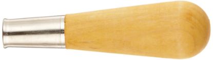 Picture of Crescent/Nicholson® Handle Wood W/Metal Ferrule #0 Part# - 21476N 