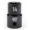 Picture of Gearwrench® 1/2 Drive 6 Pt Std Impact Metric Socket 14Mm Part# - 84526N