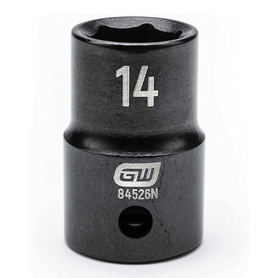 Picture of Gearwrench® 1/2 Drive 6 Pt Std Impact Metric Socket 14Mm Part# - 84526N