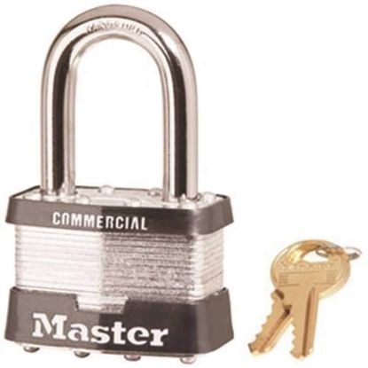 Picture of Master Lock® 2In Lmntd Steel Padlock 1-1/2In Shackle  Ka Part# - 5Kalf - Key A314