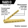 Picture of Klein Tools Fiberglass Folding ;Rule- 6'- Inside Reading Part# - 910-6