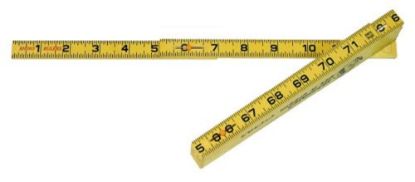 Picture of U.S. Tape Rhino 5Ft Carpenters Fiberglass Folding Ruler Part# - 55145