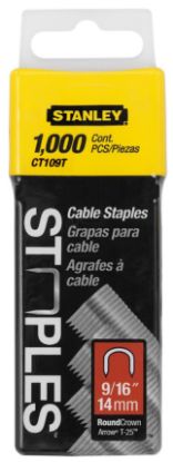 Picture of Stanley® 9/16" Crown Staple (1-000 Pack) Part# - Ct109T