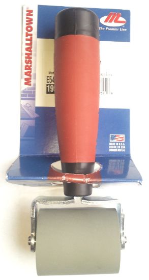 Picture of Marshalltown 2" Flat Solid Rubber Seam Roller Part# - E54D