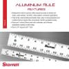 Picture of L.S. Starrett Ase-48 48" Aluminum Straight Edge Rule Part# - 36092