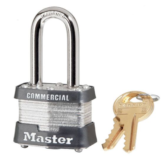 Picture of Master Lock® 4 Pin Tumbler Padlockw/1-1/2" Sh Part# - 3Kalf-3210