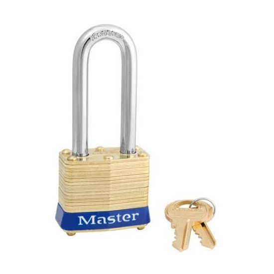 Picture of Master Lock® 4 Pin Tumbler Padlock Keyed Aloke W/2" Shackle Part# - 4Kalh-3391