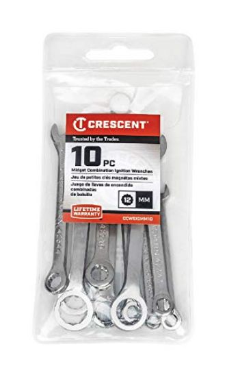 Picture of Crescent® 10Pc Cm Wr Set Ignit Mm Part# - Ccwsigmm10