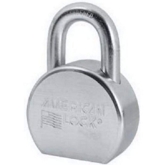 Picture of American Lock 5 Pin Tumbler Padlock Keyed Alike Solid Steel Part# - A702Ka-53757