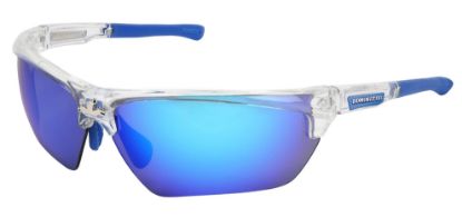 Picture of Mcr Safety Dominator Dm3 Clear Frm Blue Polarized Part# - Dm1328Bz