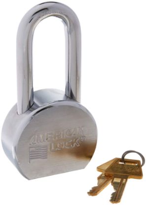 Picture of American Lock 5 Pin Security Padlock Keyed Alike Solid Steel Part# - A701Ka-32457