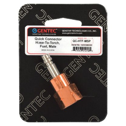 Picture of Gentec Quick Connector Male Half Of Qc-Htf Skin Packed Part# - Qc-Htf-Msp