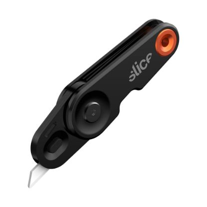 Picture of Slice Slice Edc Folding Knife Black/Orange Part# - 10495