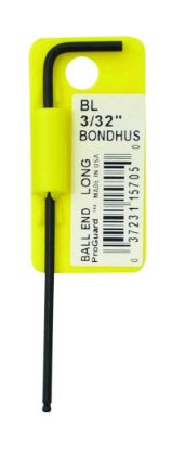 Picture of Bondhus® .050" Ball End L-Wrenchtagged/Barcoded Part# - 15702