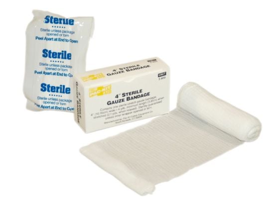 Picture of First Aid Only® Sterile Gauze Bandage  4" X 4Yd Part# - 5-800