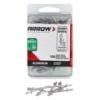 Picture of Arrow Fastener (100/Pc) Short 1/8 Aluminum Rivet Part# - Rsa1/8Ip